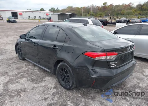 2020 Toyota Corolla Hybrid Le z USA, uszkodzony, nr VIN JTDEBRBE9LJ028018